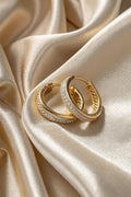 22K Classic Gold Stud Earrings